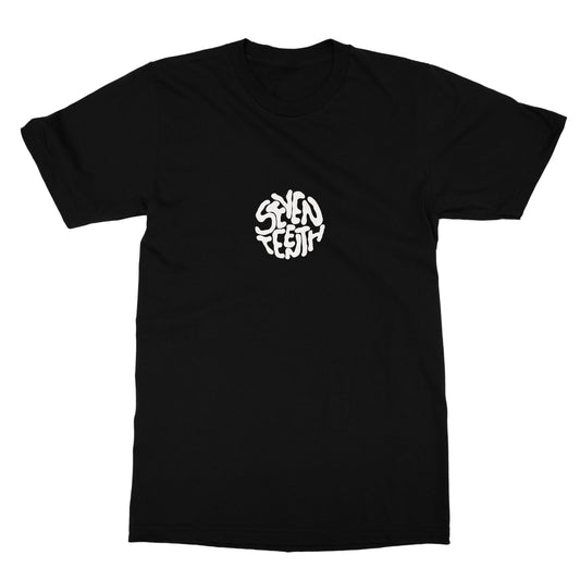 Seventeenth Logo Tee (Black/White)