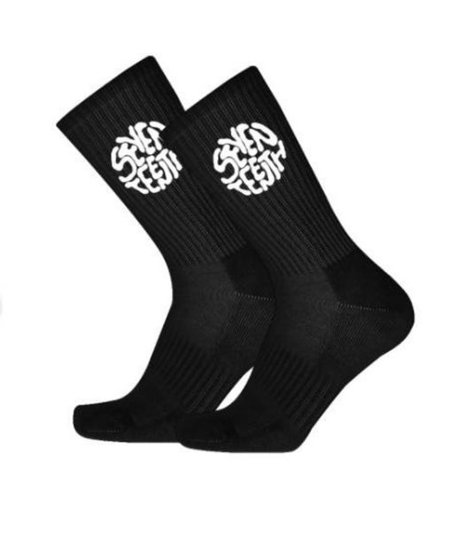 Seventeenth Socks (Black/White)